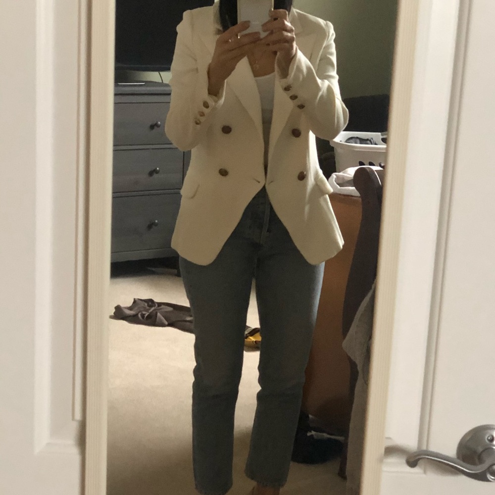 White blazer
